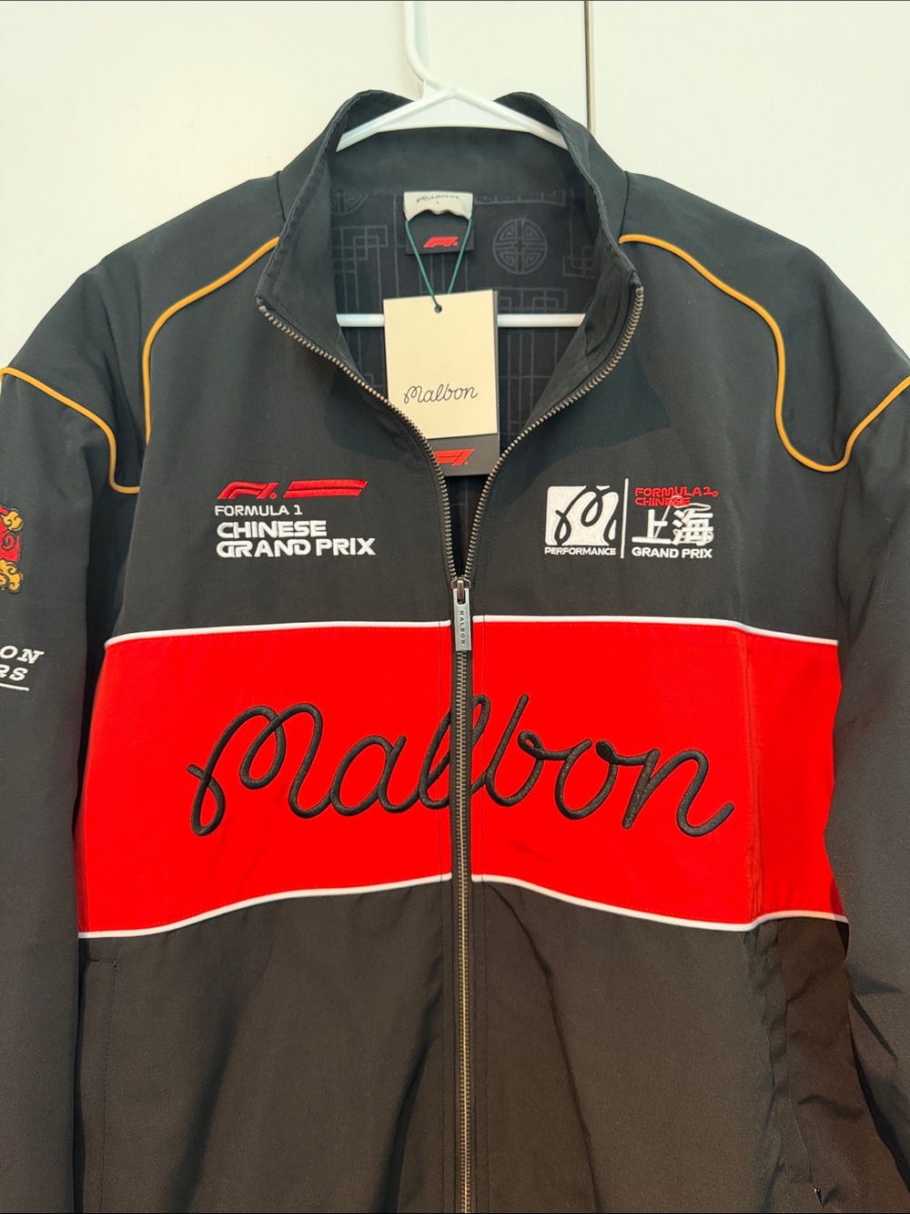 Black & Red Racing Jacket - Picture 6 of 6
